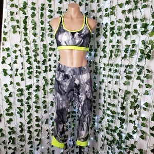 2 Piece Avia Athletic Leggings & Sports Bra Set
